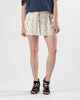 Splendid Ecru Floral Print Shorts | Festival Shorts-Shorts-Mod + Ethico