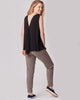 Everywhere Wrap Tank Top - Black
