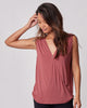 Everywhere Wrap Tank Top - Terra