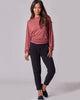 Everywhere Long-Sleeve Wrap Blouse - Terra