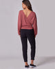 Everywhere Long-Sleeve Wrap Blouse - Terra