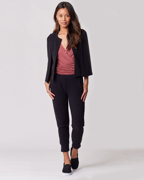 ジャケット・アウター Bibiy. MELINDA CAPE BLACK(FREE SIZE) Everywhere Cape Blazer - Black – Mod + Ethico