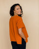 Everywhere V-Neck Tee - Cinnamon