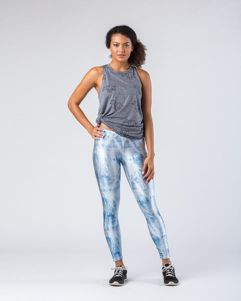 Terez Acid Wash Workout Leggings-Leggings-Mod + Ethico