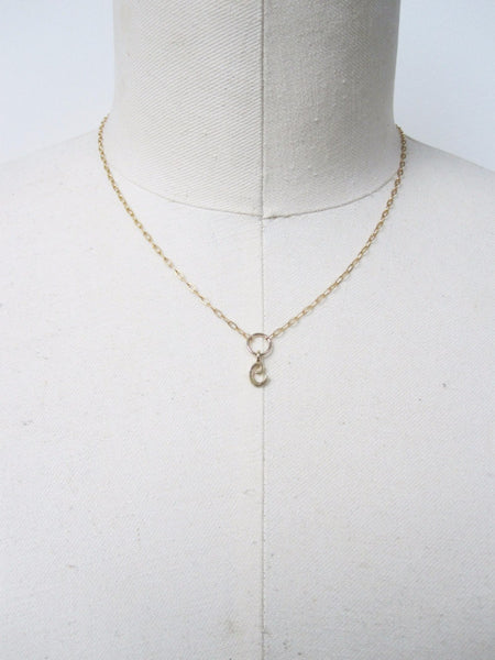 Ianneci Initial Necklace-Necklace-Mod + Ethico