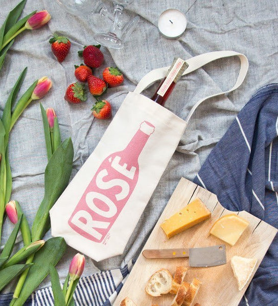 Maptote Rosé Wine Tote-Totes-Mod + Ethico