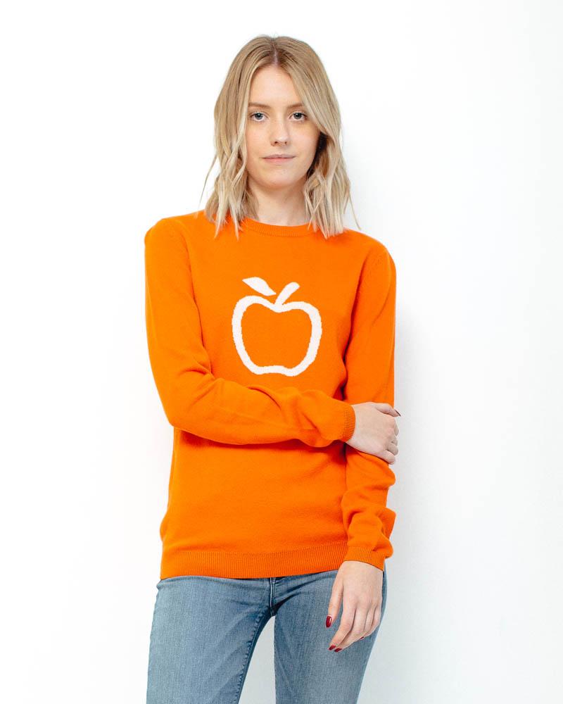 People Tree | Apple Jumper | Orange-Sweater-Mod + Ethico