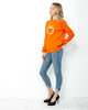 People Tree | Apple Jumper | Orange-Sweater-Mod + Ethico