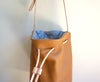 Tan Leather Bucket Bag | Umbrella Collective-Handbag-Mod + Ethico