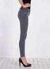 Henry & Belle Super Skinny Ankle - Washed Grey - Distressed-Bottoms-Mod + Ethico