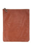 Mahogany Foldover Leather Clutch | August Ca.-Clutch-Mod + Ethico