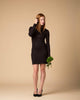 Suki + Solaine | Stella Cowl Neck Dress in Black or Charcoal-Dresses-Mod + Ethico