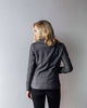 Gemma Tailored Charcoal Blazer with Black Trim | DREW Clothing-Jackets & Blazers-Mod + Ethico