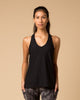 NUX Good Vibes Mesh Running Tank | Black-Workout Tops-Mod + Ethico